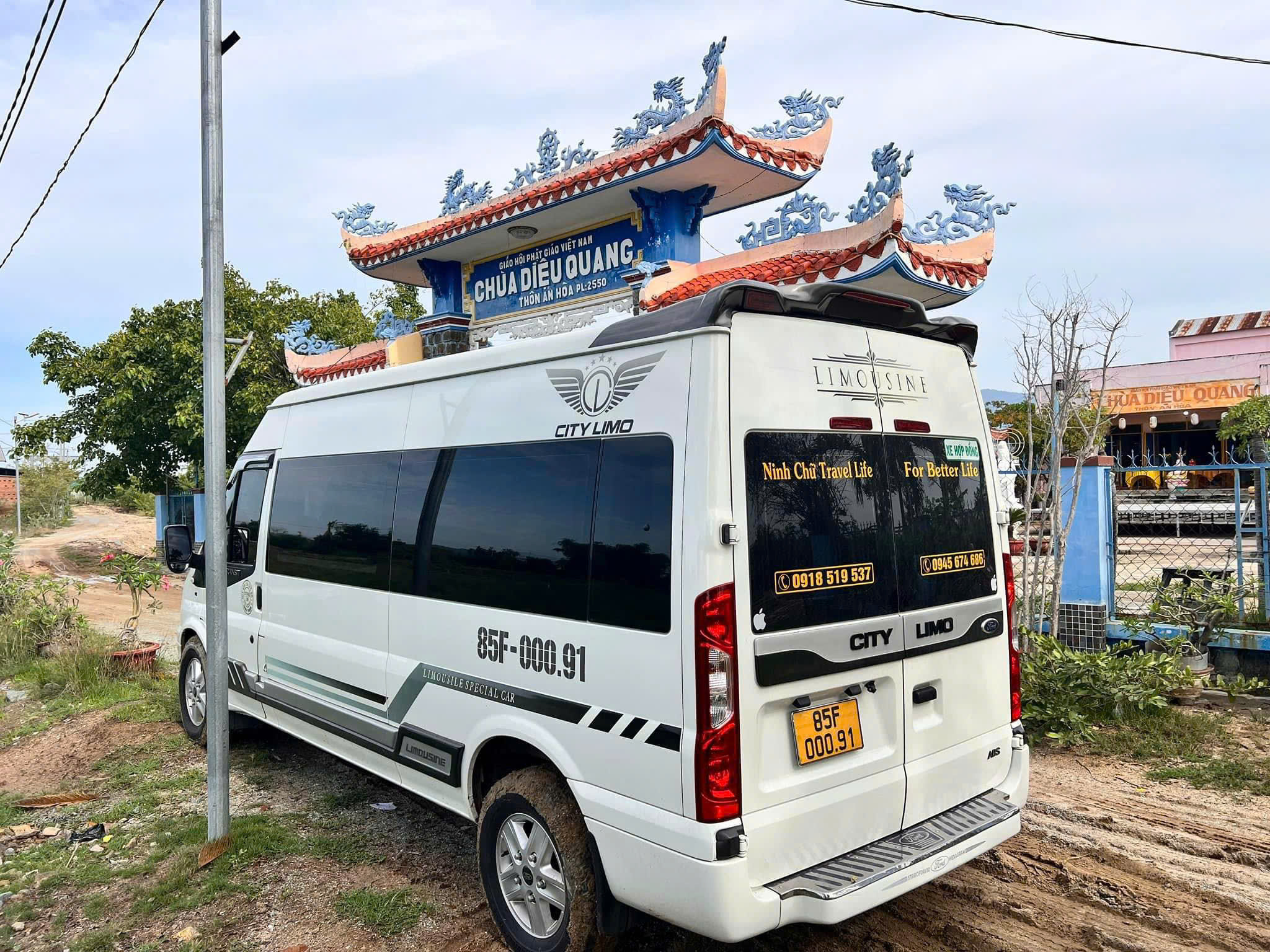 xe tham quan trọn gói Phan Rang