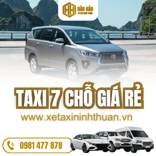 Taxi 7 chỗ Ninh Thuận