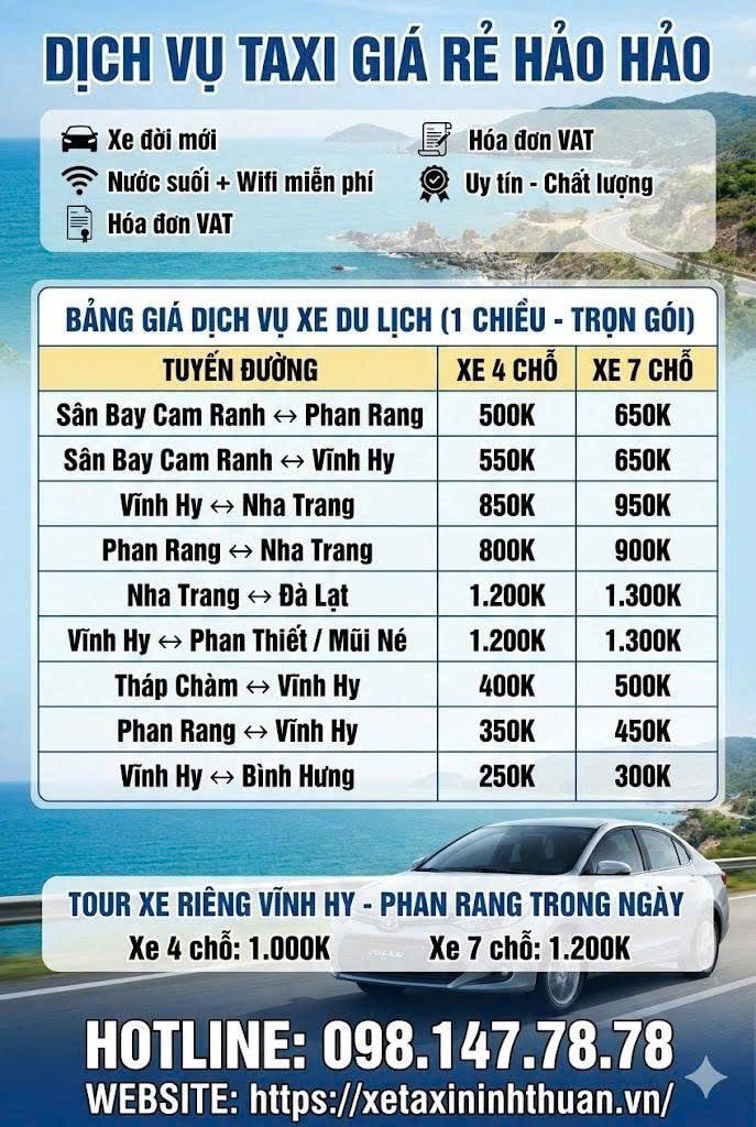Taxi Ninh Thuận